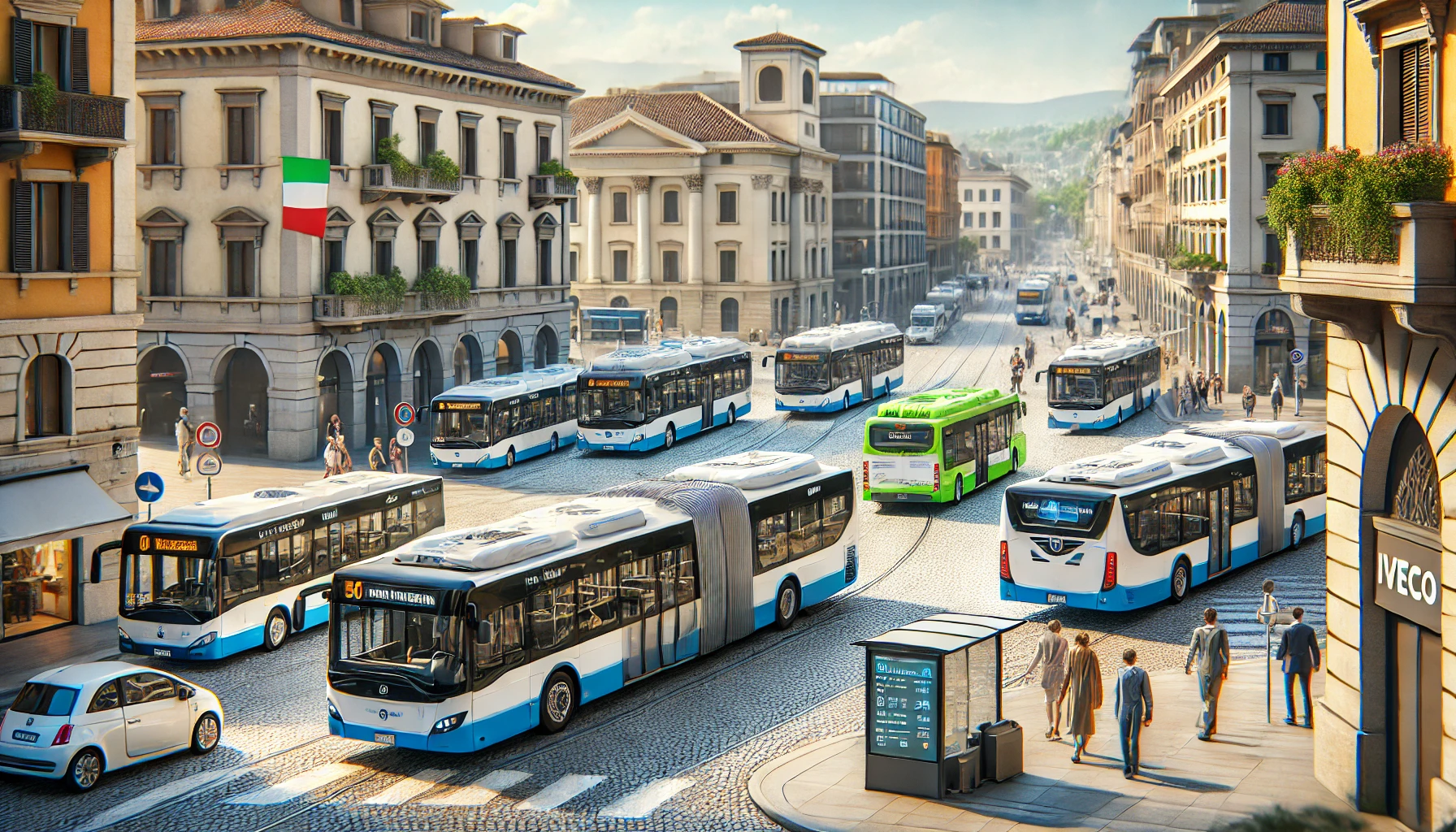 Record historique pour le marché italien des autobus et autocars